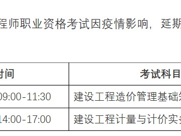 造價工程師2019考試時間,2019一級造價工程師報名條件