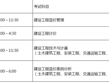 關于2021監理工程師考試時間安排表2021的信息