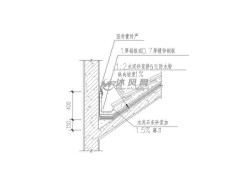 坡屋頂天溝施工方法,坡屋頂天溝