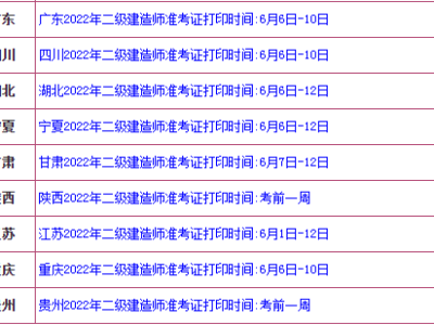 湖南二級建造師準考證打印入口官網,湖南二級建造師準考證打印
