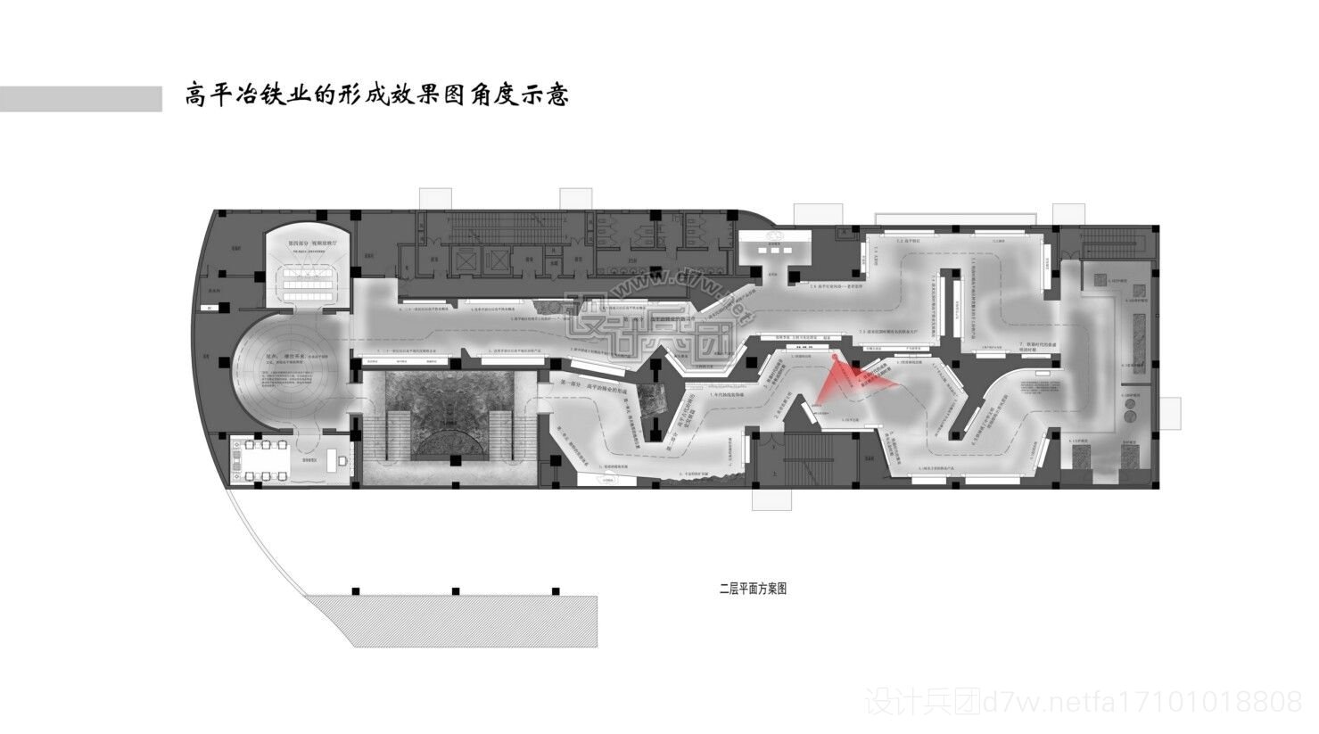 展示設計平面圖展示設計平面圖立面圖效果圖  第1張