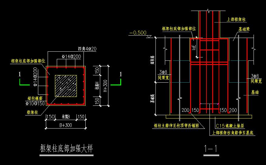 底部加強區底部加強區鋼筋圖解  第1張