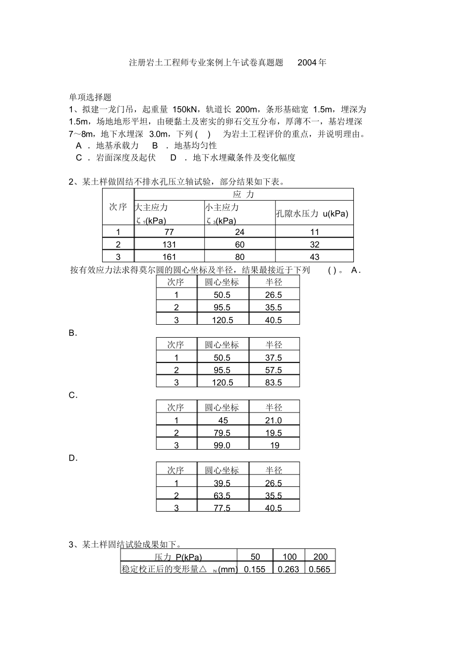 巖土工程師考試基本信息查詢,巖土工程師考試基本信息  第2張