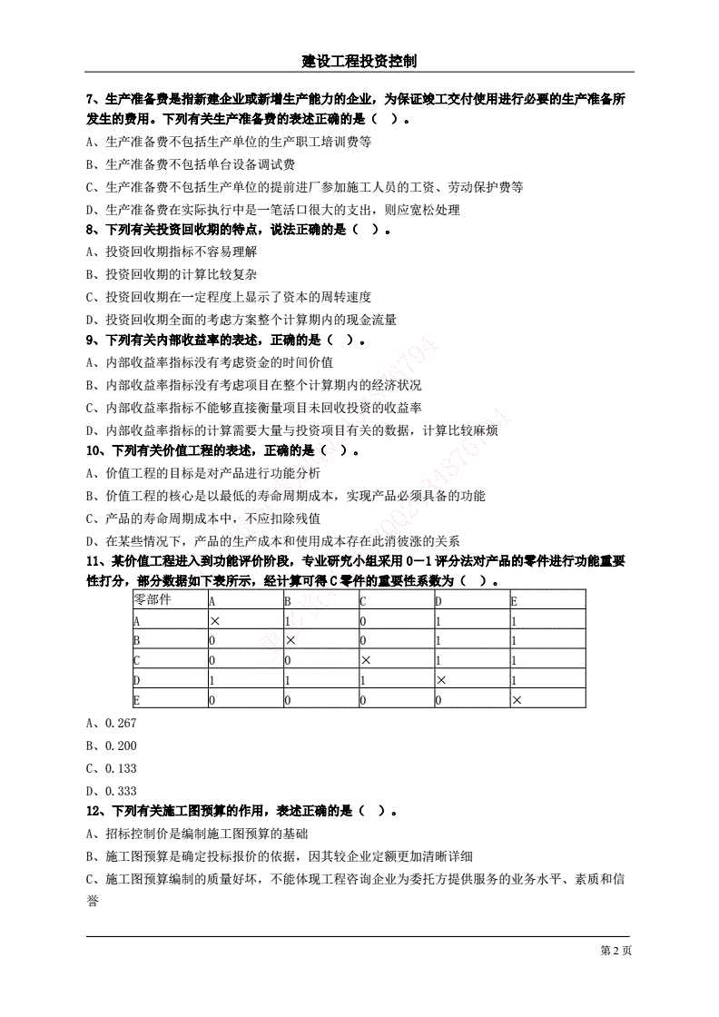 監(jiān)理工程師押題2017的簡單介紹  第1張